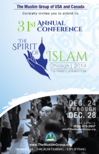 Flyer for the Muslim Group Conference, 2014